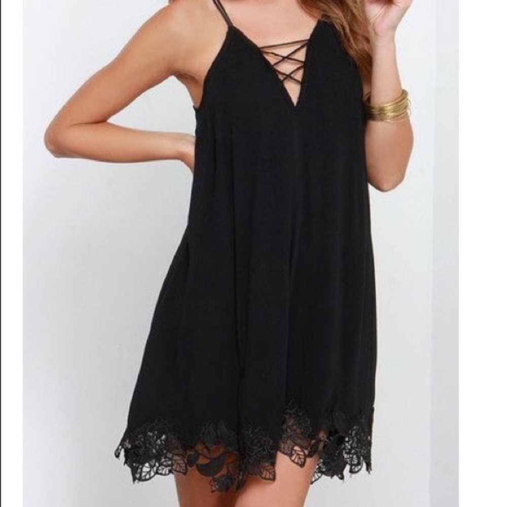 Free People Crisscross the Divide Dress